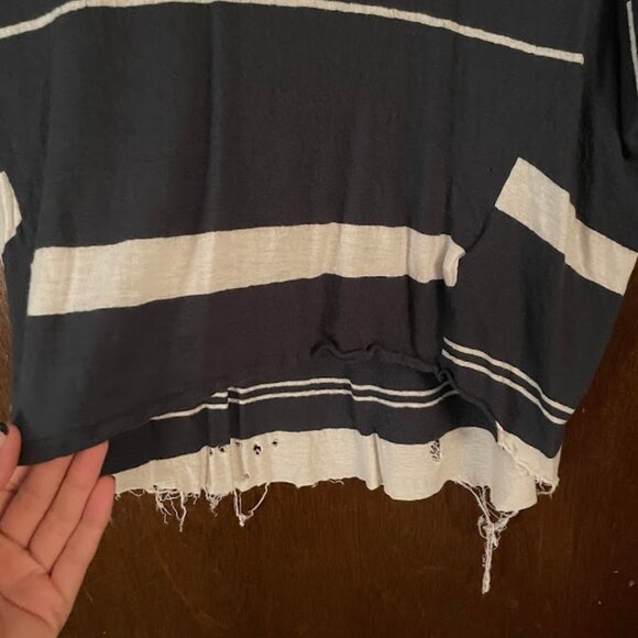 All Saints destructed tee - Picture 2 of 7